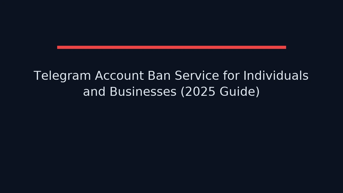 Public vs private Telegram channels and which ones a ban service can get removed
